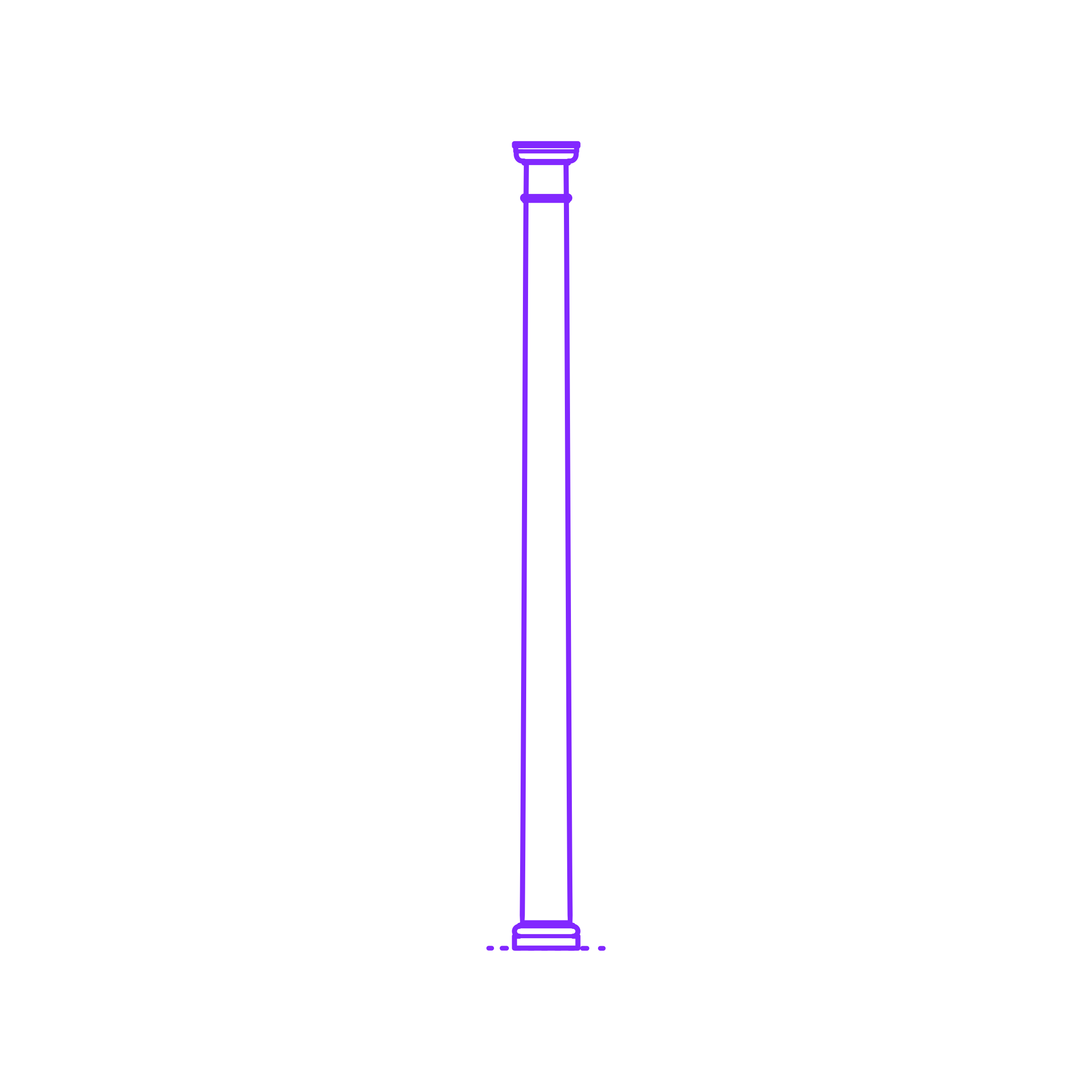 Buildings Stone Columns Roman Tuscan Tapered Smooth Small Sketch Drawing Svg Free Vectors